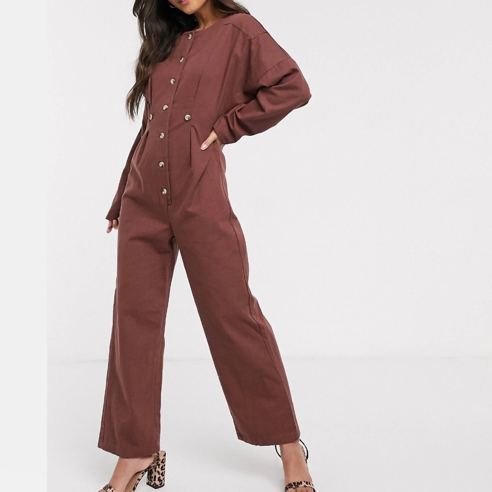 ASOS denim mauve jumpsuit UK 6 (US 2)